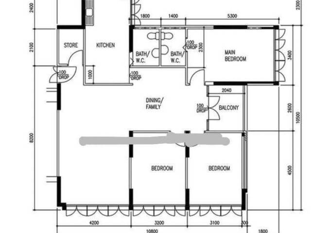 Spacious Master Bedroom for rent - Bedok North (Kaki Bukit Green)