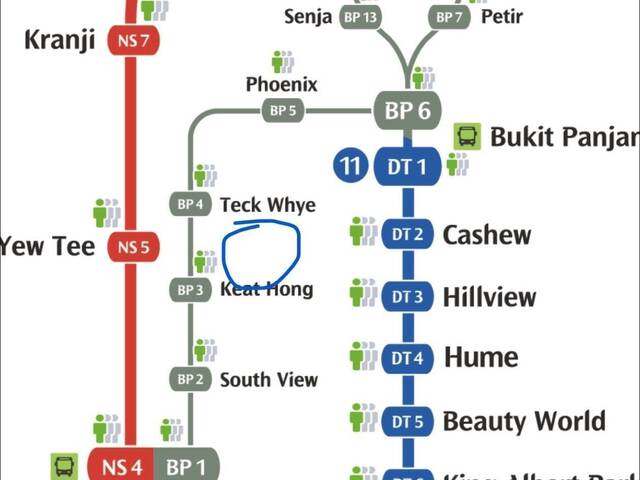 816B Keat Hong Link Room for Rent