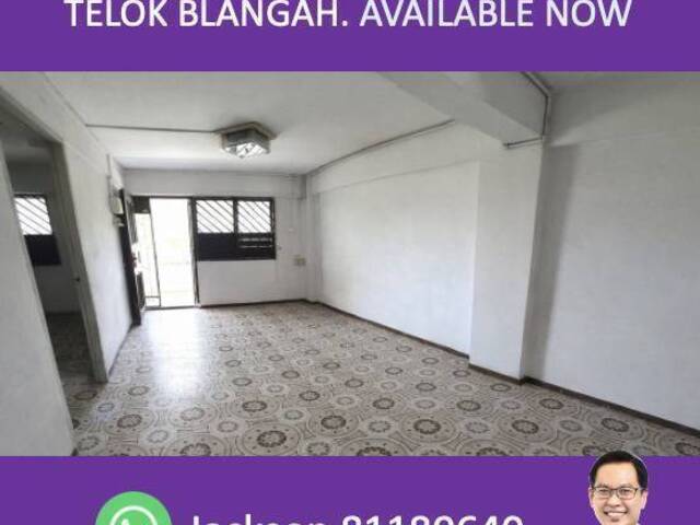 Cheap whole HDB House (2 bedrooms w/o aircon) at Blk 33 Telok Blangah Way. Asking $2500.