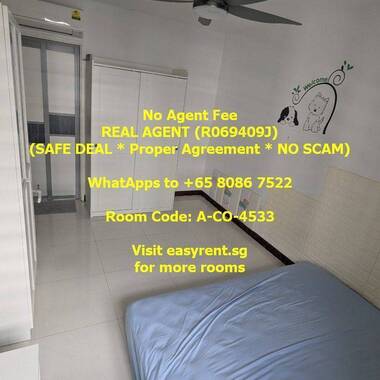 Admiralty MRT Master Room