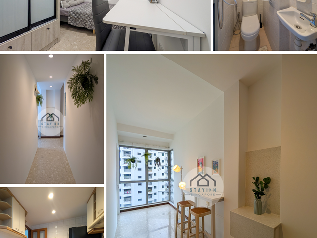 Newly renovated common bedroom for Rent in Hougang