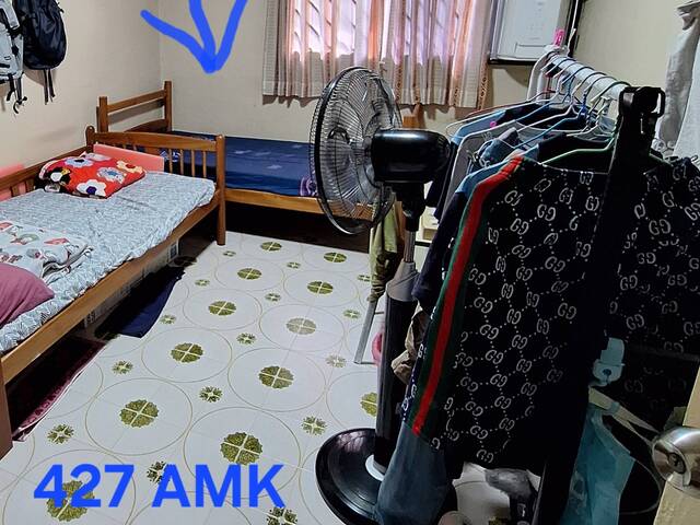 Male Shared Room @ Ang Mo Kio For Rent ( 2 Pax in the Room )