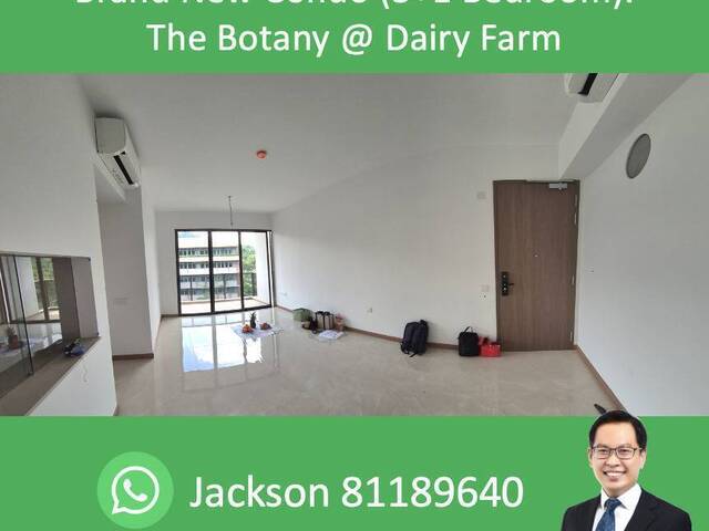 Rent whole brand new condo, The Botany @ Dairy Farm