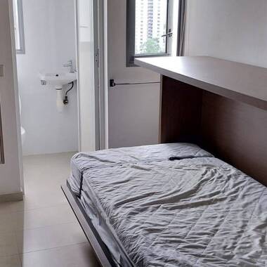 Common room at Rivertrees Residences for rent! Aircon wifi!