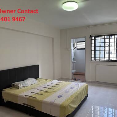 Tampines Central. No Agent Fee. Whole Unit. 1 Master bedrm + 1 Common bedrm + 2 Bathrooms