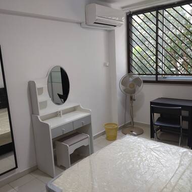 No Agent fees Fully furnished room near Airport and MRT station