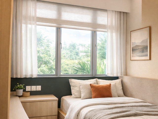 Room for single in the condominium @ 57 Kovan Road Singapore 548147