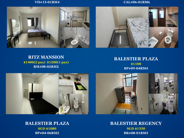 Room for rent / Toa Payoh, Novena / Common room / 1pax stay / Available May 1