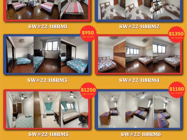Room for rent / Outram, Tangjong Pagar, Chinatown MRT / Common room / 1-2 pax stay / Available April