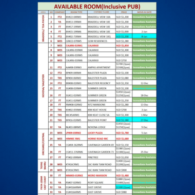 Room for rent / Outram, Tangjong Pagar, Chinatown MRT / Common room / 1-2 pax stay / Available April