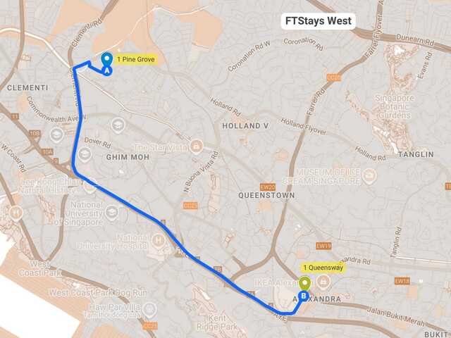 Room for rent/ Dover, Clementi MRT/ Common room/ For 1 pax/ Available Immediately