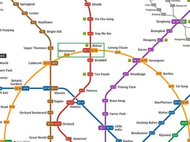 Common bedroom near Bishan (NS17/CC15)/Marymount (CC16) MRT for rent