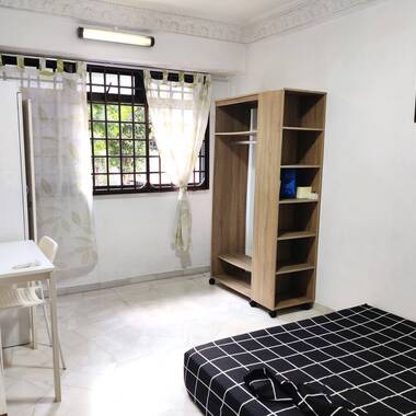 Large common room corner house