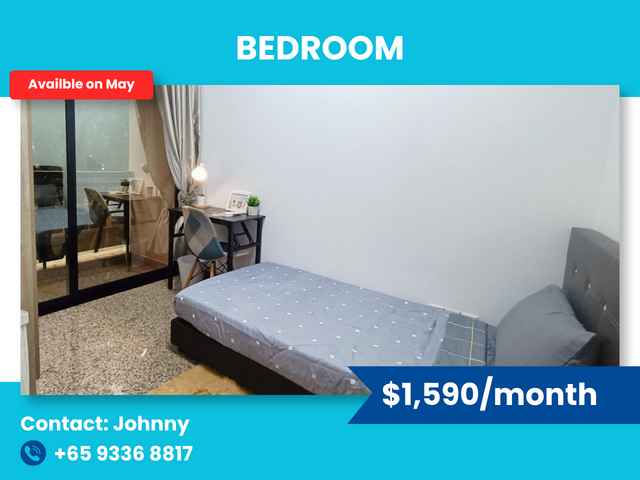 Room for Rent DOVER PARK Blk 30 #03-09 COMMON ROOM 3