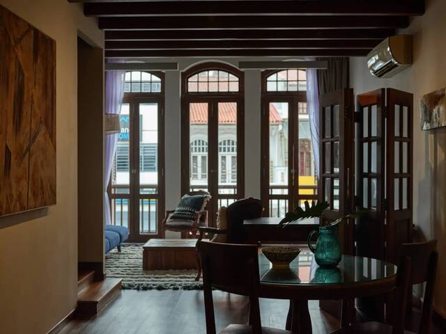 Stylish Loft Studio | 2 Pax | ~750 sqft | All-Inclusive Living | 10 mins to Farrer Park MRT