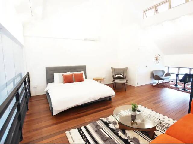 Boutique Loft for 2 Pax | ~750 sqft Spacious Living | 5 mins to Farrer Park MRT | Boutique Homes