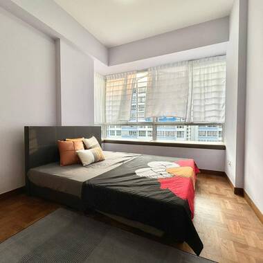 Master Bedroom at Woodlands for Rent!