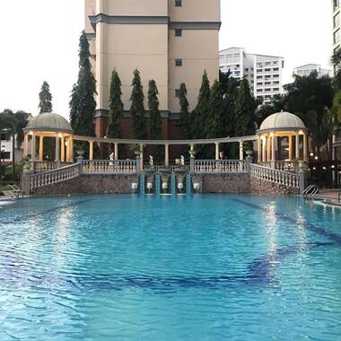 1 Month Free! For Immediate Rent: Astoria Park Condo Chic Common Room (1 Min To Kembangan MRT - EWL)