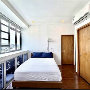 Sunny Garden w 2 bedrooms, rooftop pool, mini garden terrace near Kembangan MRT (EW green line)