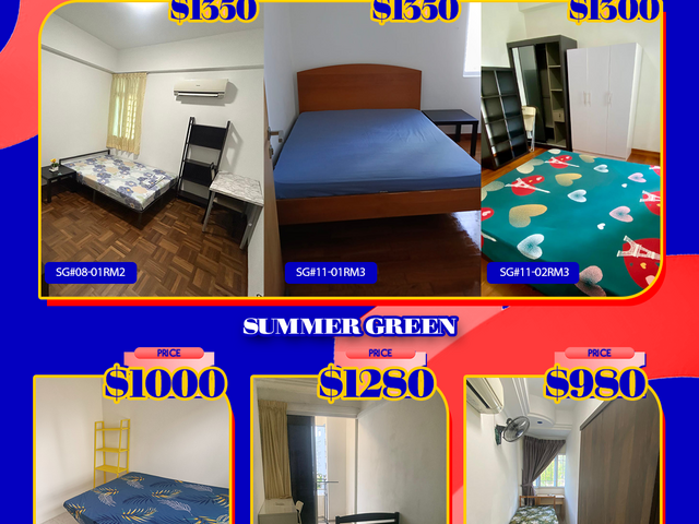 Room for rent / Toa Payoh, Novena / Common room / 2 pax stay / Available August 1