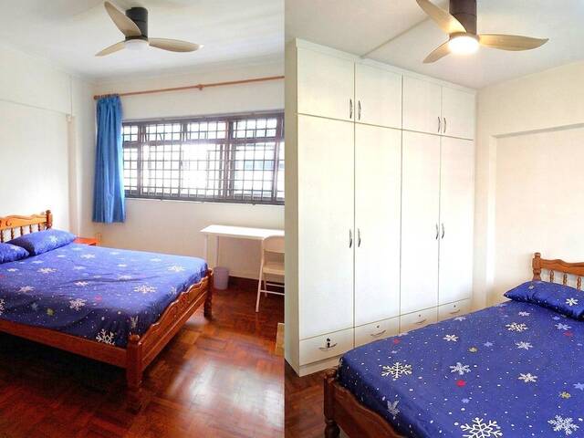 Peaceful Pleasant Common Bedroom, Near City, MRT, Amenities