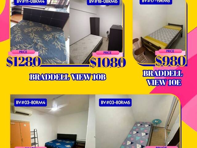 10R Braddell Hill/Braddell MRT/1 pax/Available 2 Jun