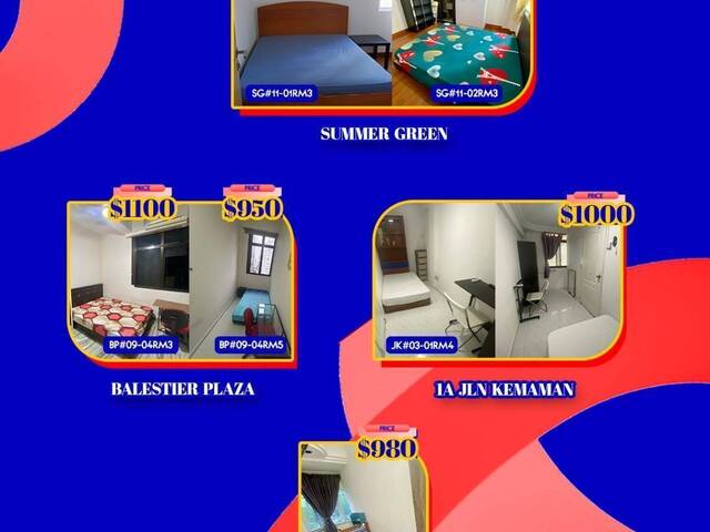 Room for rent / Balestier, Toa Payoh. / Common room / 1pax stay / Available July 2