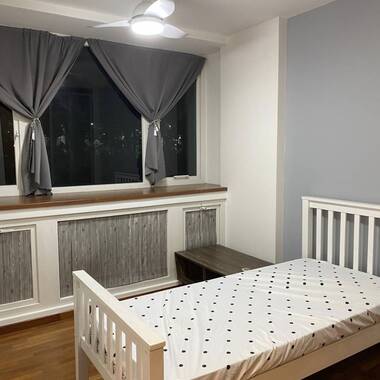 Female environment, Common room at Changi Rise Condo, Near MRT and Airport.