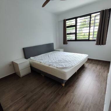 Master room, fairly new unit