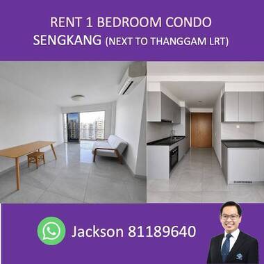 Rent 1-Bedroom Condo at Sengkang