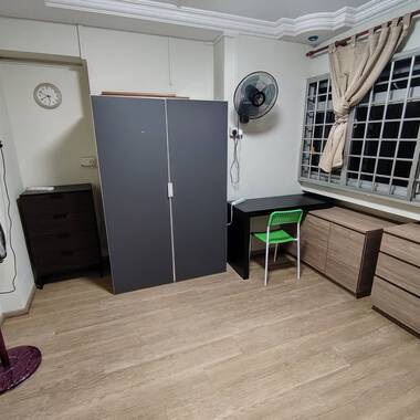 Common room for immediate rental