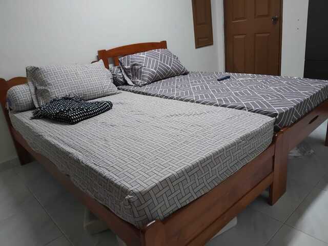 5 mins walk Yio Chu Kang MRT - Blk 639 AMK - $1100 for 2 pax (aircon + wifi)