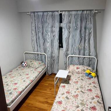 Common room for rent. One pax $750 2 single bed