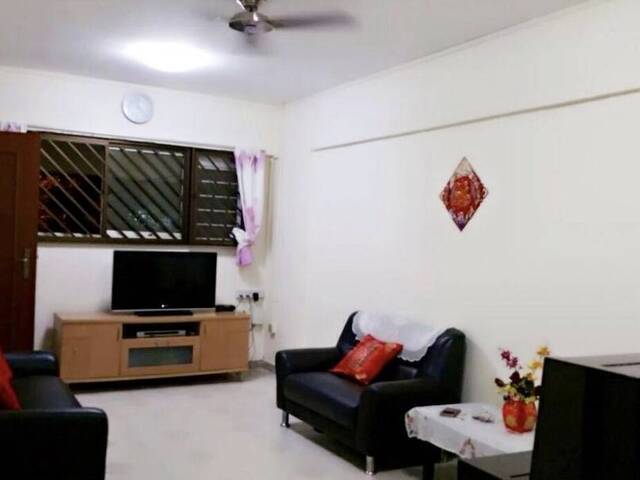 Good size Common room, 1 or 2 pax, Near Chinese Garden Mrt and Garden, Near Shops, Food etc..