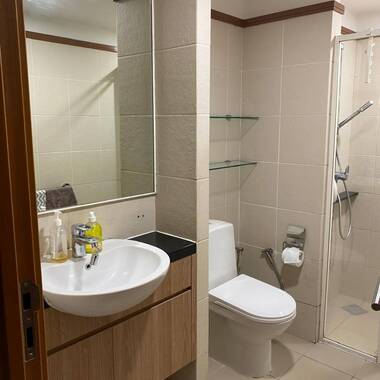 Female environment, Common room at Changi Rise Condo, Near MRT and Airport.