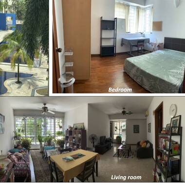Female tenant for a fully furnished common room (with AC) near NTU and Cleantech