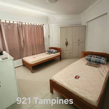 1 Female Bedspace @ Tampines For Rent (2 Pax in a Room)