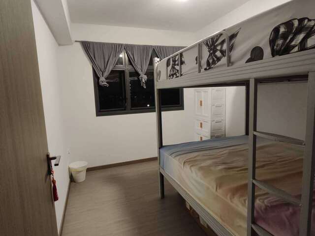 Two rooms available for rent in a Tengah flat.