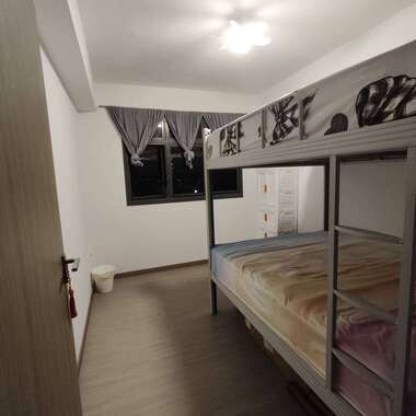 Two rooms available for rent in a Tengah flat.