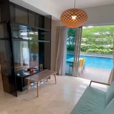 RARE DIRECT POOL-ACCESS HOME | HIGH PRIVACY | eCO NEAR TANAH MERAH MRT