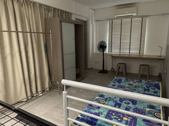 One large common room for female (one or two girls)