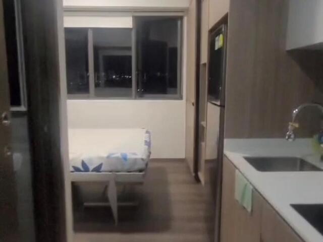 Furnished , equiped STUDIO unit with Kitchen, ,private lift @ Riverbank