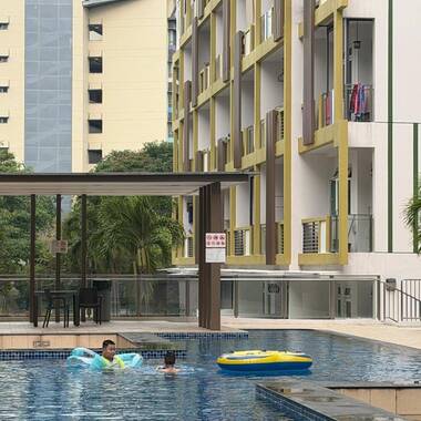 1 bedder @ Parc Rosewood - fully furnished, POOL VIEW - $2688 (whole unit)