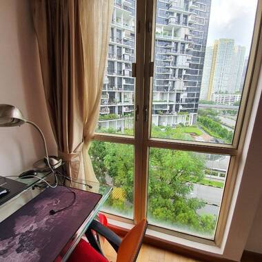 Cozy Master bedroom with private toilet for rental