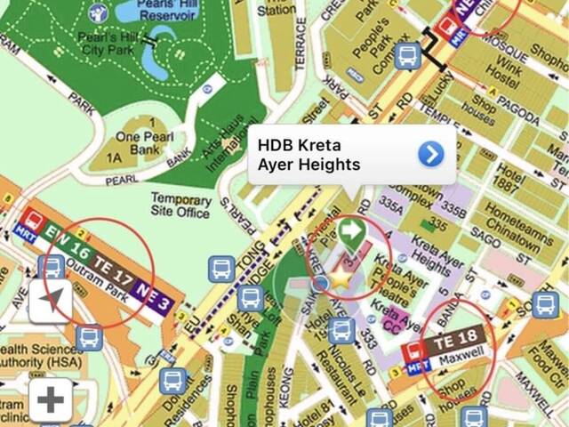 Chinatown - Queen Size Bed Shared Room for Rent 牛车水 - 大床合租搭房出租