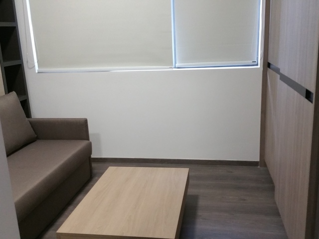 Furnished , equiped STUDIO unit with Kitchen, ,private lift @ Riverbank