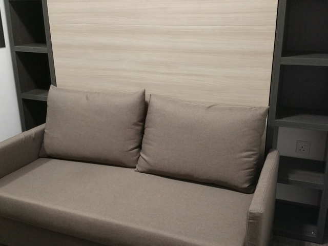 Furnished , equiped STUDIO unit with Kitchen, ,private lift @ Riverbank