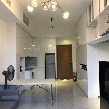 Short term 2 bedrooms apartment, 2mins walk to station (Punggol)