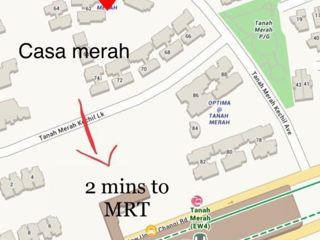 Bedok, Tanah Merah MRT - Common room for Rent