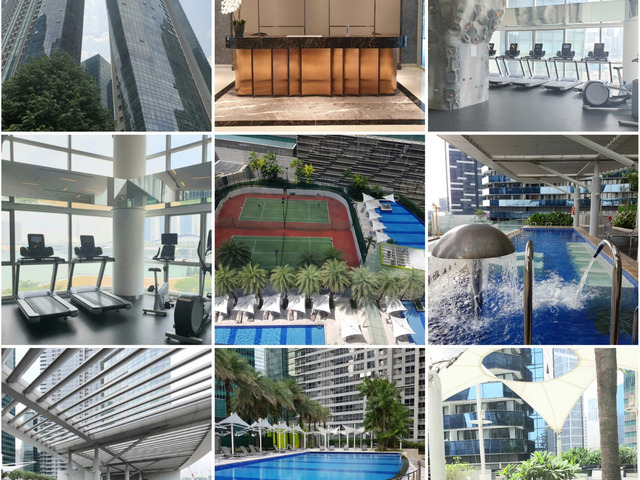 City-located studio apartment  IOI Central Boulevard Towers - Downtown/Raffles Quay